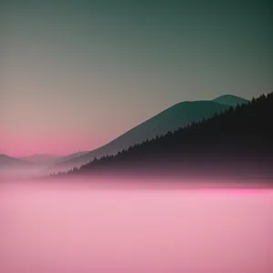 Futuristic Sunset Sky Art - Creative Digital Landscape