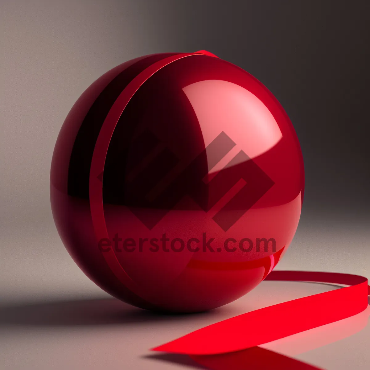 Picture of Glass Globe Icon: Shiny Sphere Button for Web