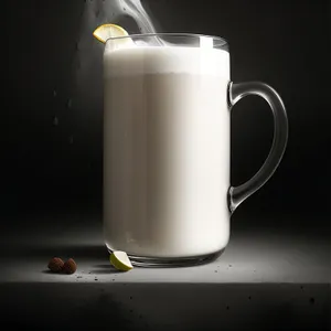 Refreshing Beverage in Kitchen Glass Jug