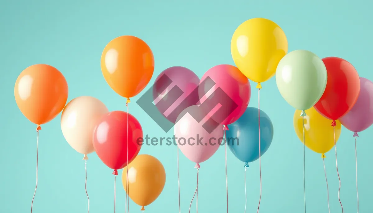 Picture of Colorful Celebration Party Balloons