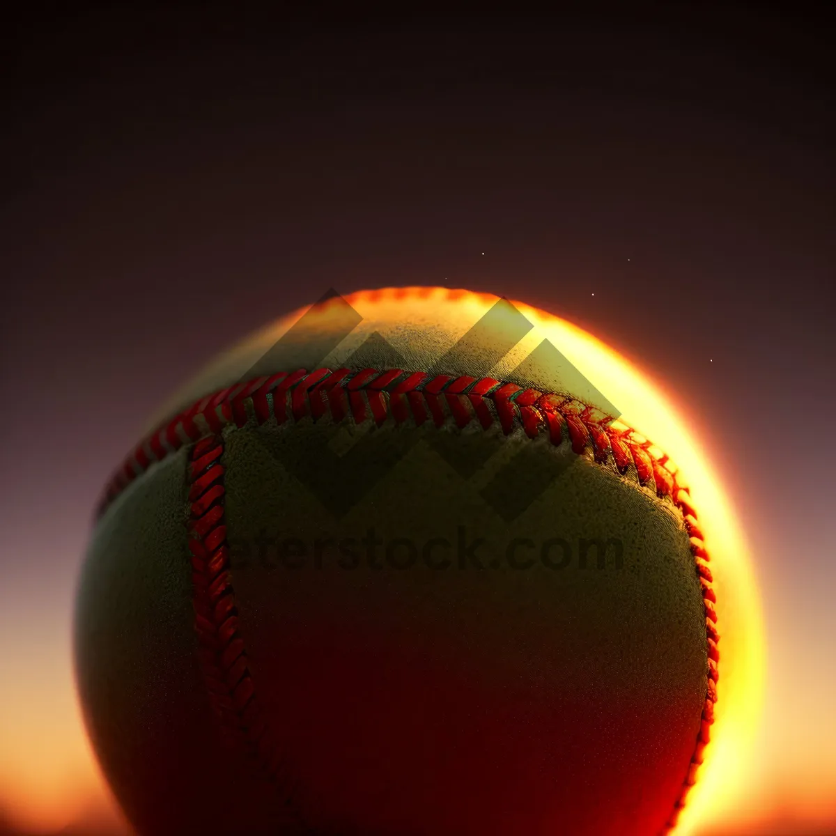 Picture of Baseball Stitched Game Ball - Sports Equipment