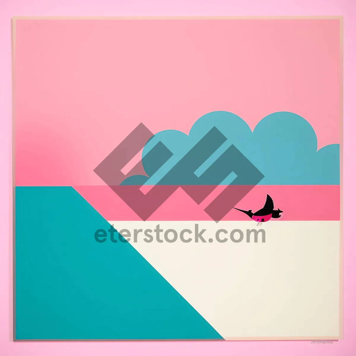 Picture of Graphic Flag Art Design Symbol Card