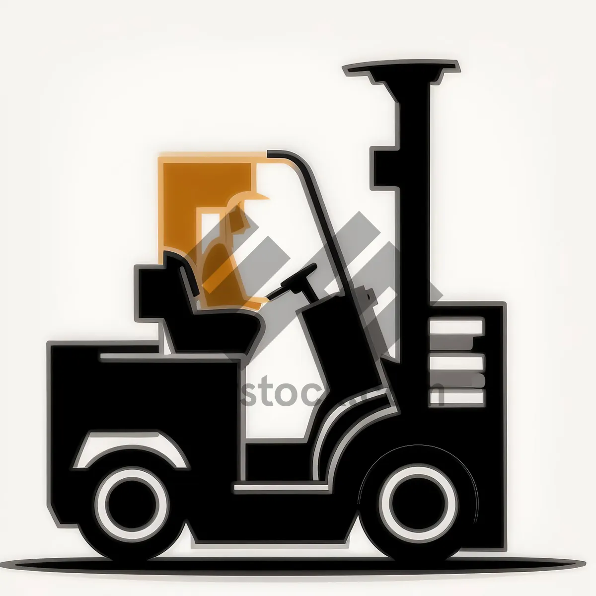 Picture of Golfer symbol icon set: Car sign icons