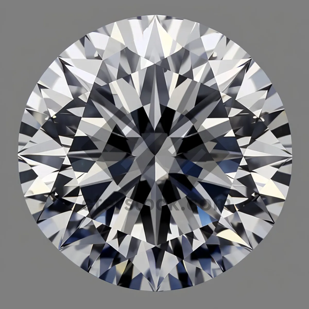 Picture of Brilliant Round Diamond Crystal Jewel