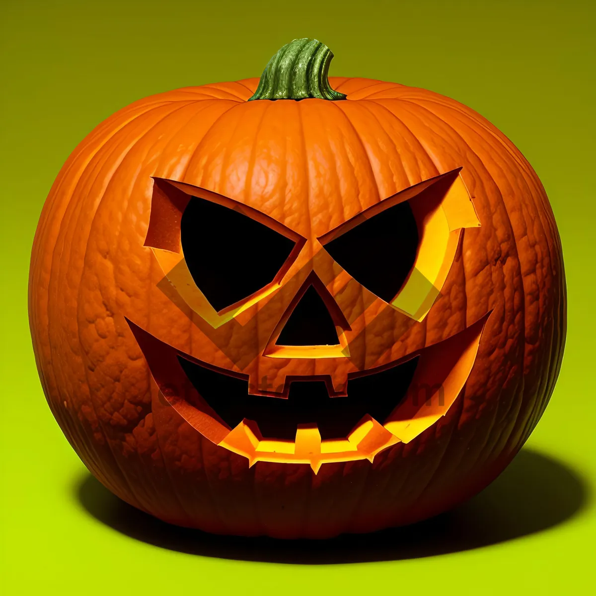 Picture of Scary Jack-o'-Lantern Halloween Decoration