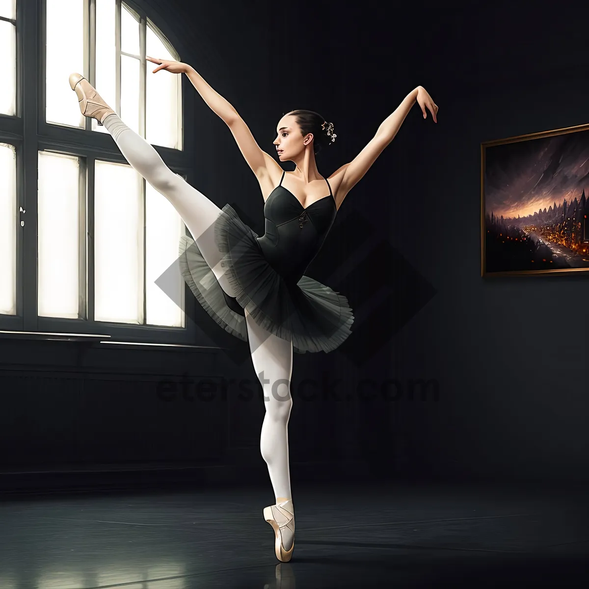 Picture of Graceful Fitness: Captivating Moves in Motion