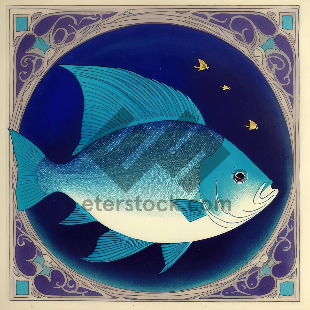 Picture of Fish Bowl Container - A Vessel of Swimming Delights