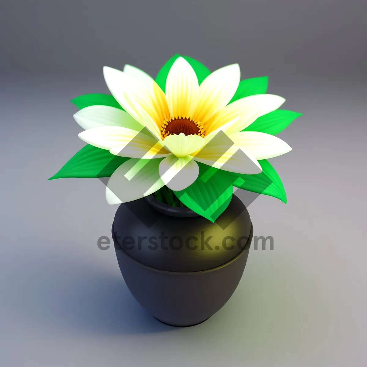 Picture of Vibrant Lotus Floral Design - Summer Blooms