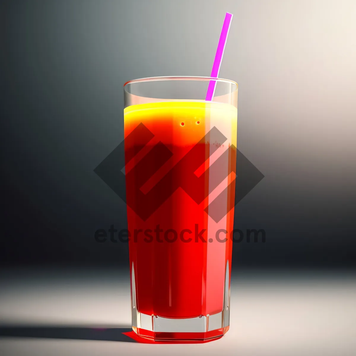 Picture of Refreshing Vodka Juice Cocktail with Zesty Citrus Twist