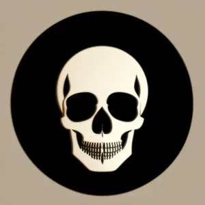 Deadly Black Skull, Symbol of Horror