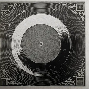 Digital Circle Design: Technology meets Phonograph Record