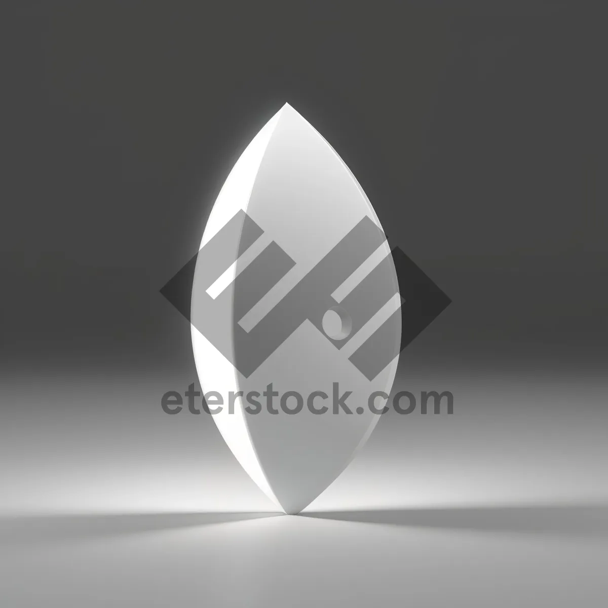 Picture of Shiny Dew Drop Glass Button with Light Shadow