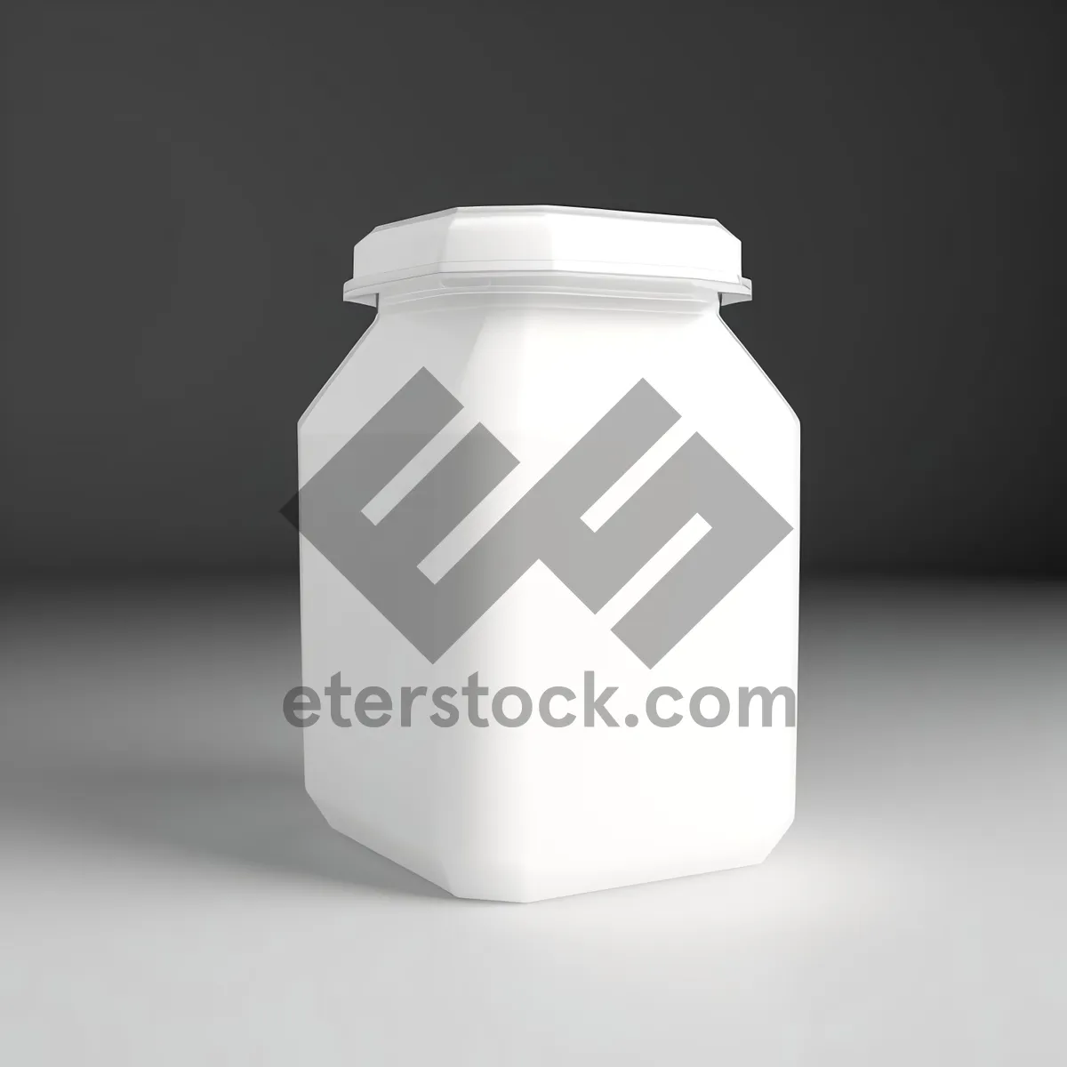 Picture of Healthy Medicine Bottle with Prescribed Liquid