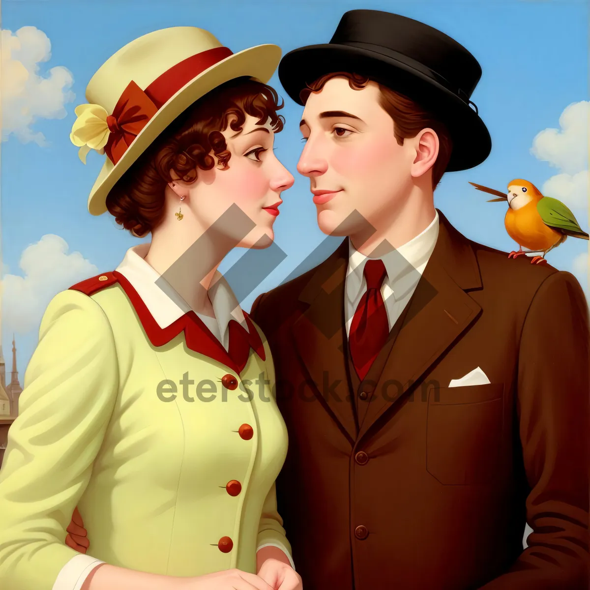 Picture of Successful Businessman Smiling in Office