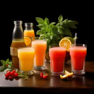 Refreshing Healthy Tomato Orange Tea Drink
