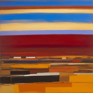 Vibrant Colors in School Art Project