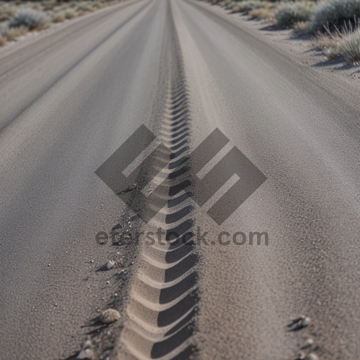 Picture of Sandy Journey through Endless Desert