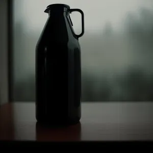 Beverage Vessel: Glass Water Jug for Drinks