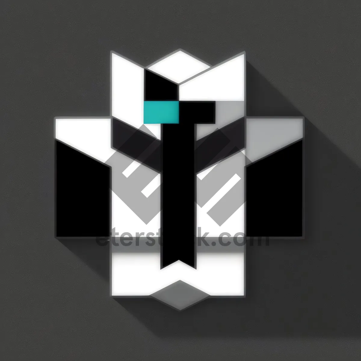 Picture of 3D Business Cube Icon Design