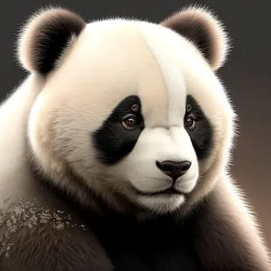 Adorable Panda Bear with Enchanting Eyes