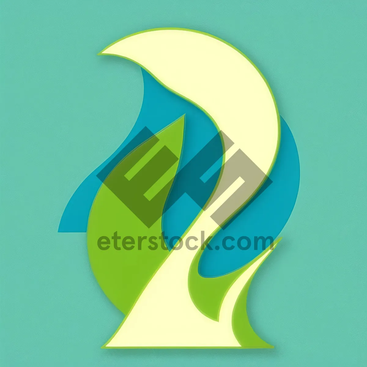 Picture of Marine wave silhouette graphic design icon