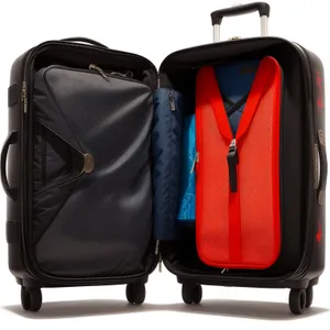 Stylish Leather Travel Bag with Handles
