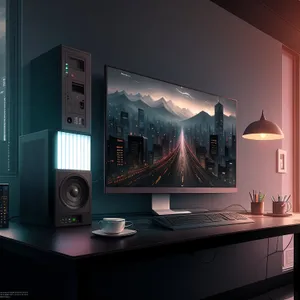 Modern Digital Home Theater Display: 3D Technology