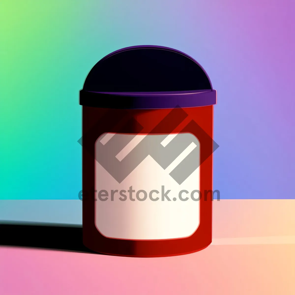 Picture of 3D Glass Bucket for Conserve Container