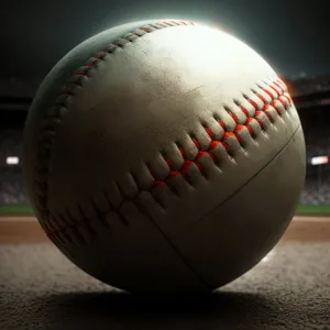 Leather Baseball Glove on Green Grass
