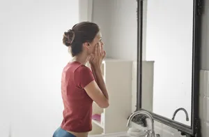 Happy Male Cleaner Smiling at Home