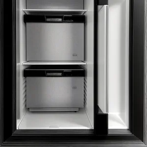 White Goods: Sleek Microwave for Modern Kitchen
