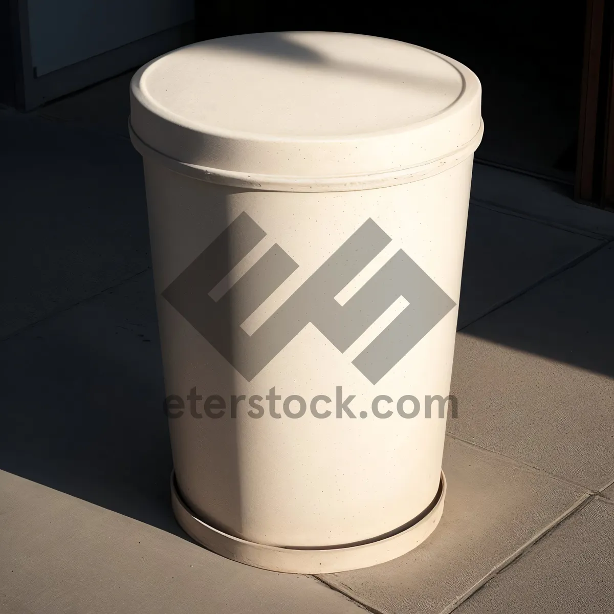 Picture of Empty Milk Mug on Table