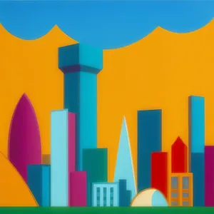 Business Symbol: Graphic Icon of Pyramid Design