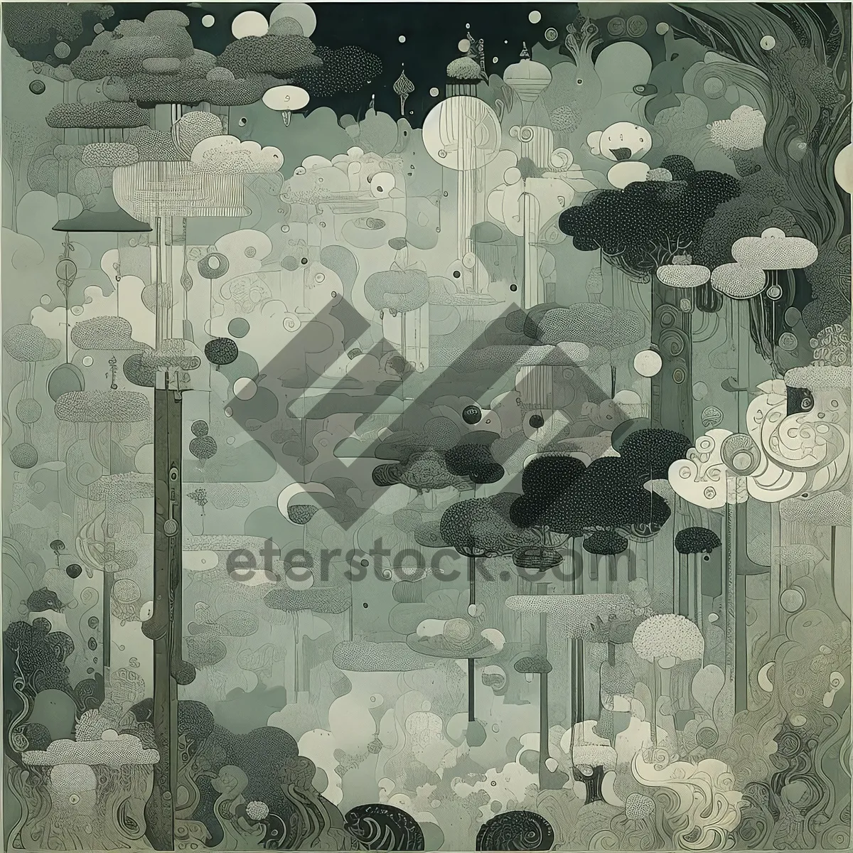 Picture of Grunge graphic texture wallpaper for jigsaw puzzle game