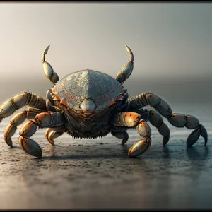 Rock Crab - Majestic Arthropod with Powerful Claws