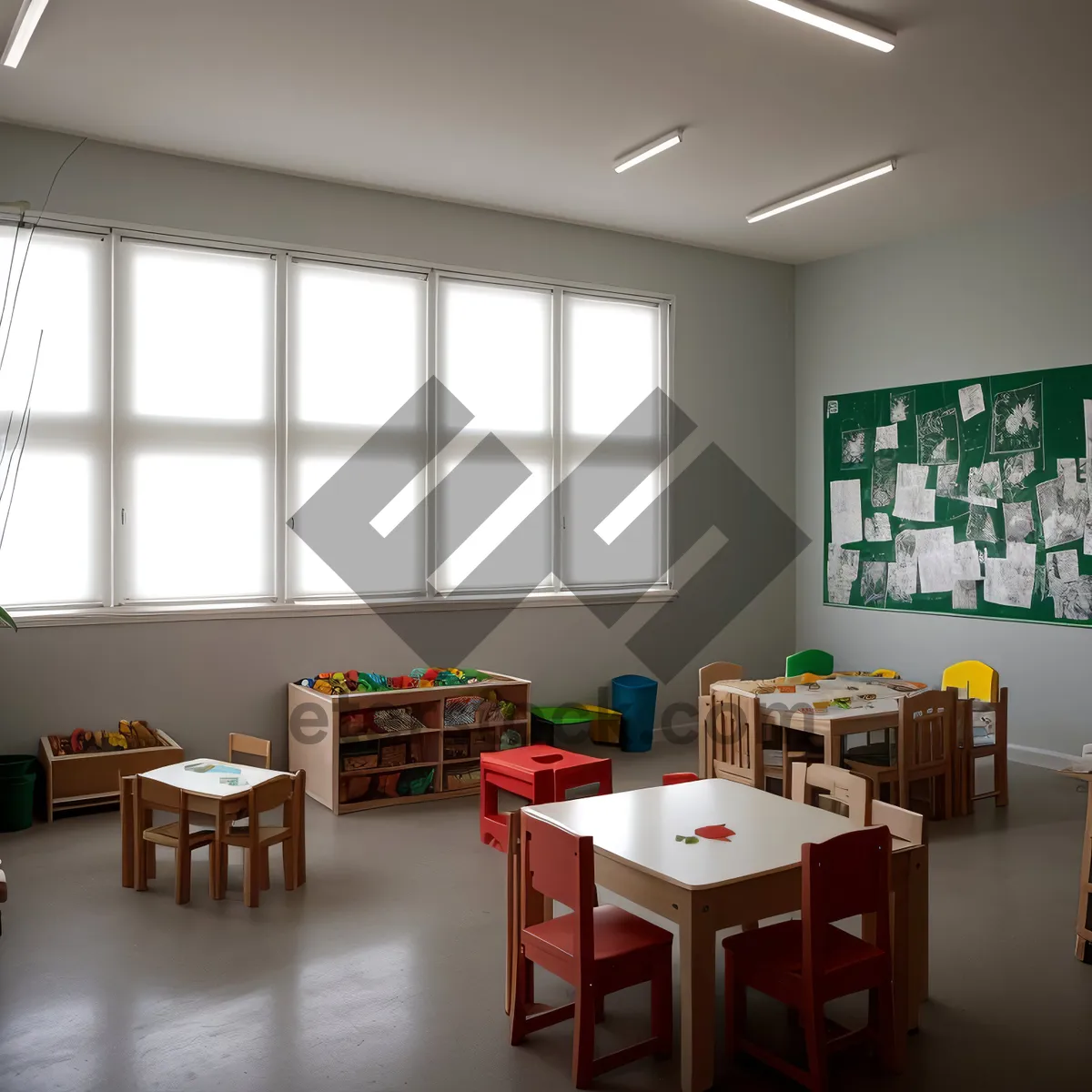 Picture of Modern Living Room Interior with Stylish Furniture