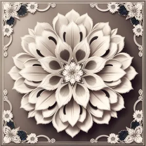 Floral Retro Damask Seamless Wallpaper Design