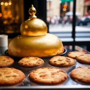 Bakery Delights: Indulgent Chocolate Cake and Sweet Pastries