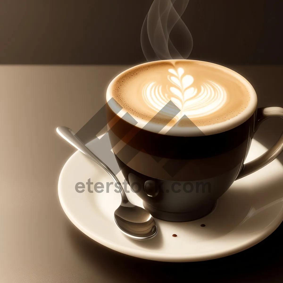 Picture of Freshly Brewed Morning Cup of Coffee