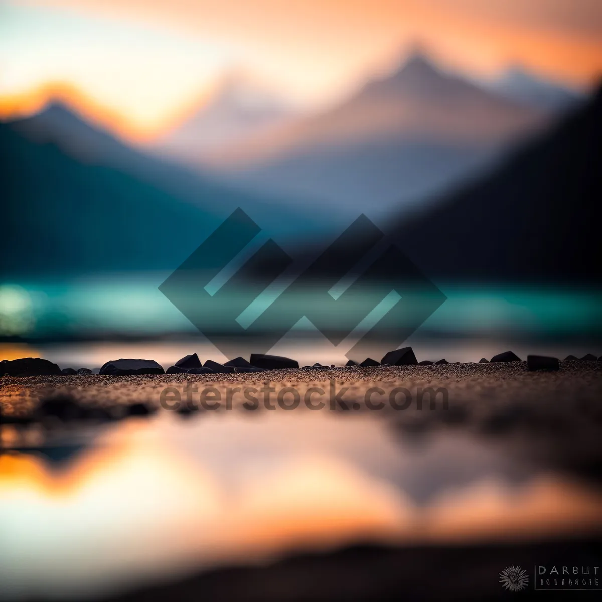 Picture of Majestic Sunset Over Calm Ocean