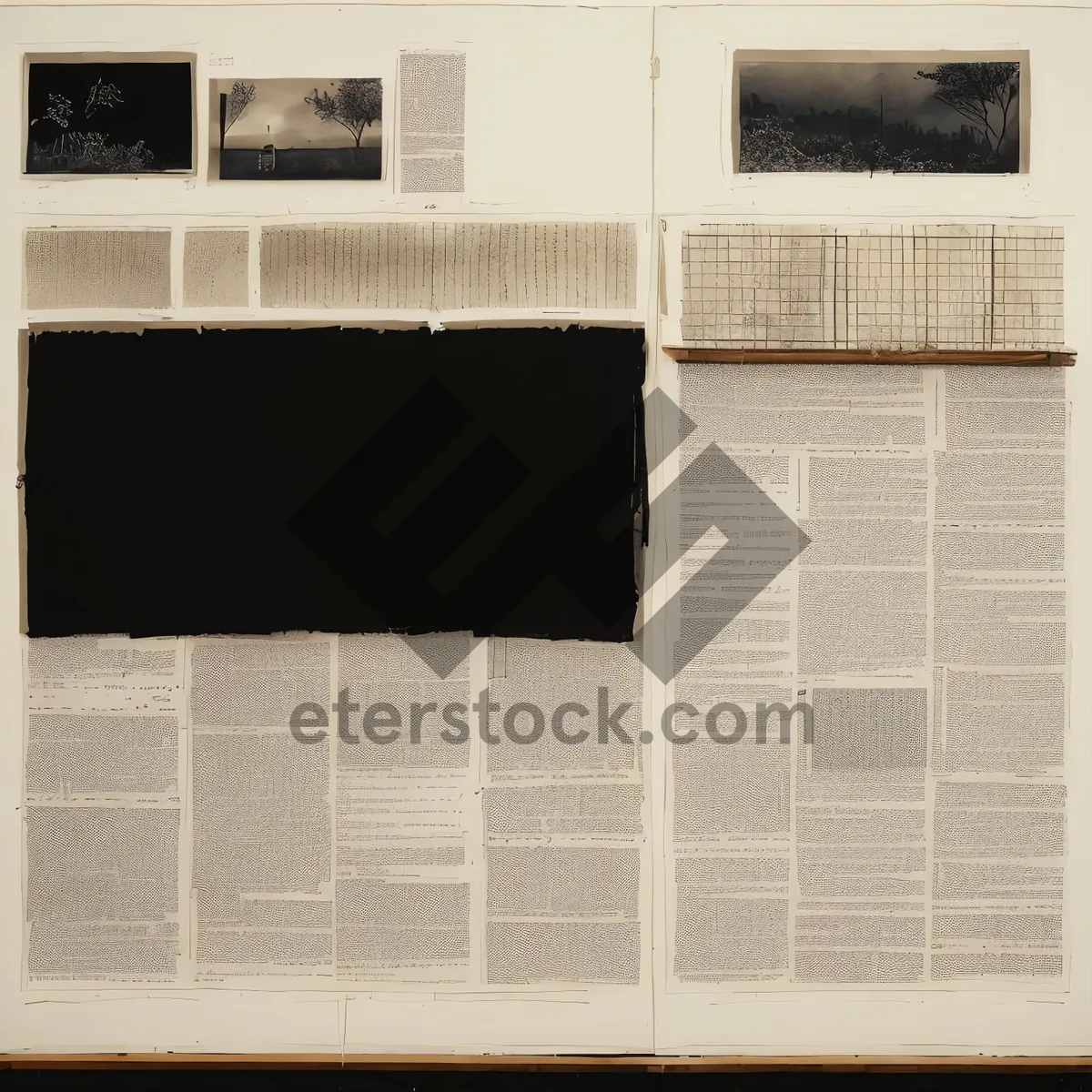 Picture of Vintage Grunge Paper Frame Design"
"Screenshots of Retro Window Frame"
"Blank Paper Texture for Vintage Album"
"Old Grunge Film Tile in Scrapbook"
"Artistic Design of Empty Protective Covering