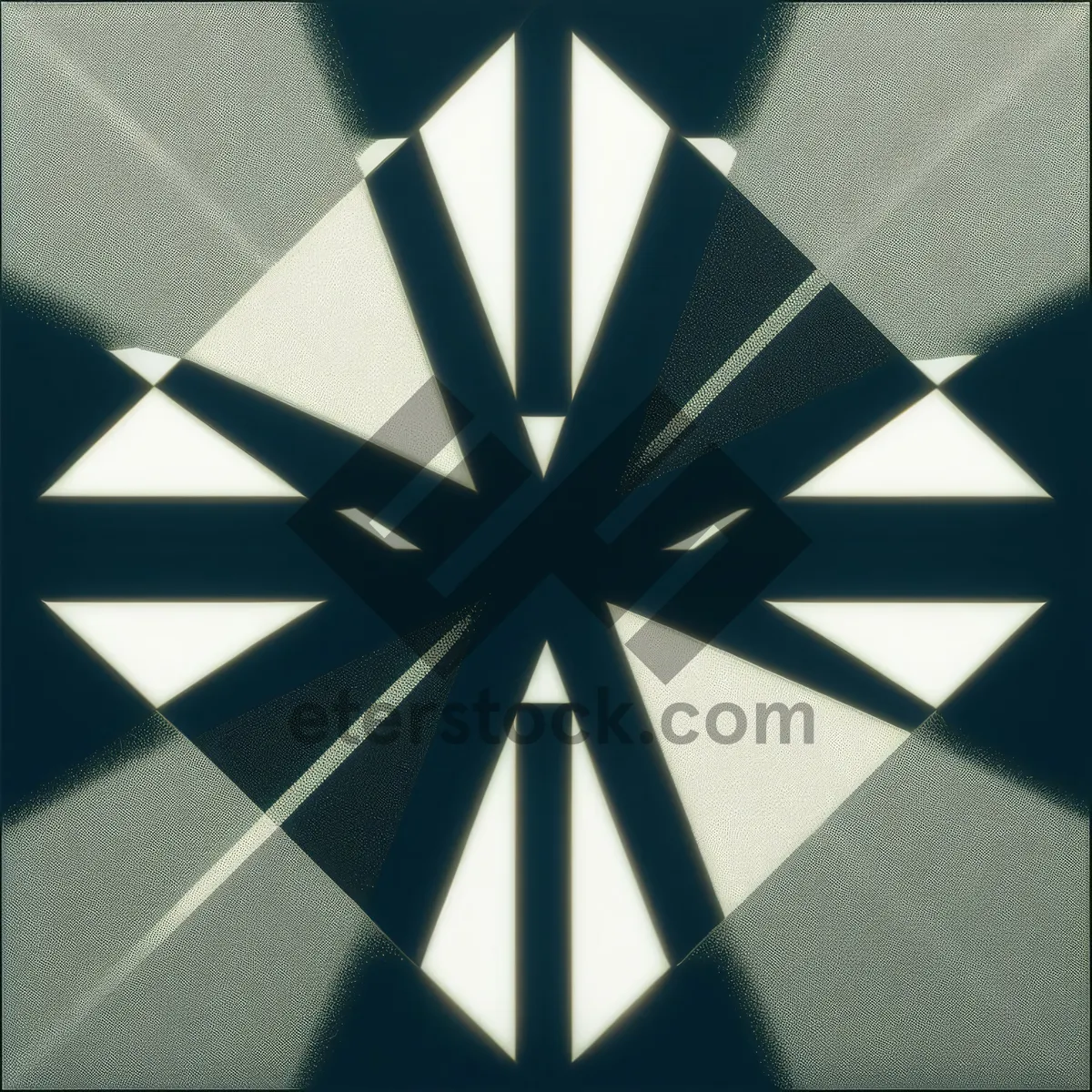 Picture of Symmetrical Artistic Tile Design with Textured Backdrop