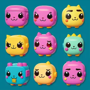 Cute Cartoon Forum Icon Set