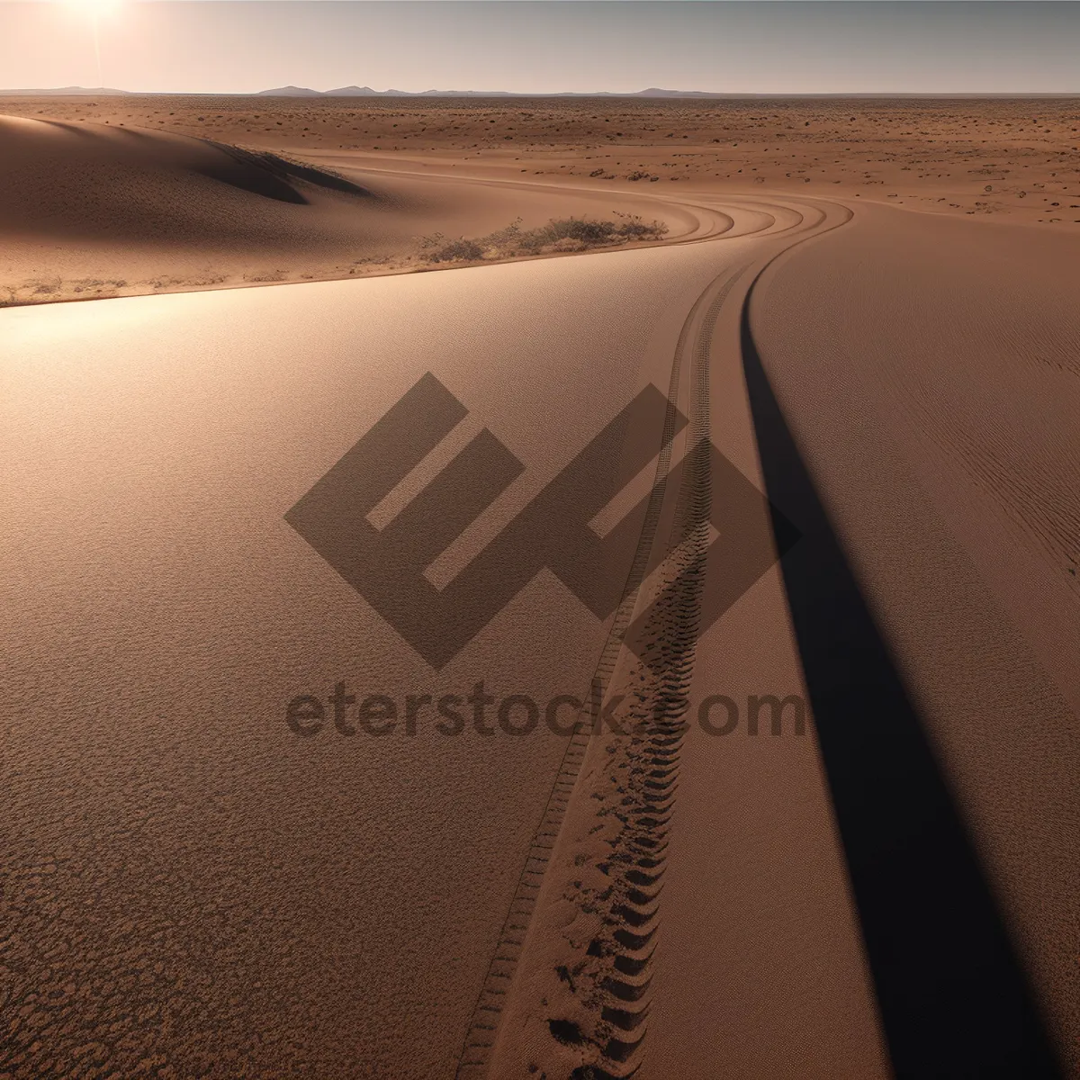 Picture of Scorching Sands: A Summer Journey Across Desert Dunes