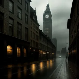 Architectural Marvels: Historic University Cathedral Tower in England