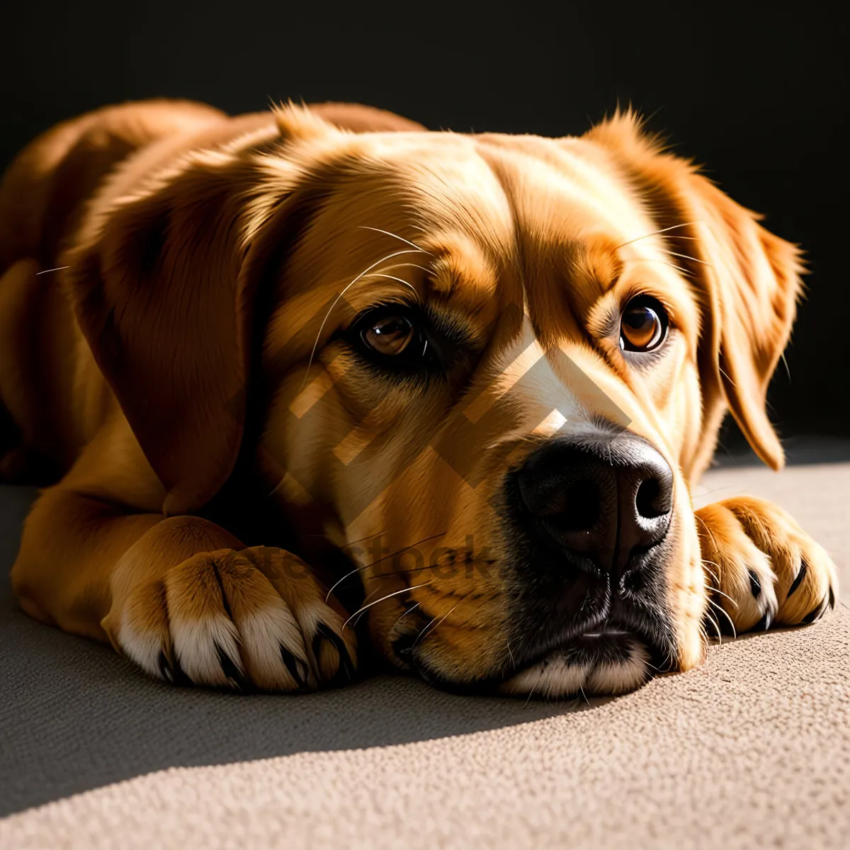 Picture of Adorable Beagle Puppy: Purebred, Cute Companion Dog