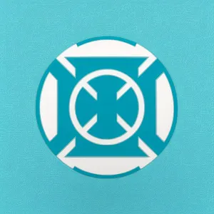 Round flag design symbol icon button world sign.