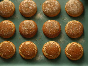 Freshly Baked Whole Wheat Bagel - Healthy Breakfast Option