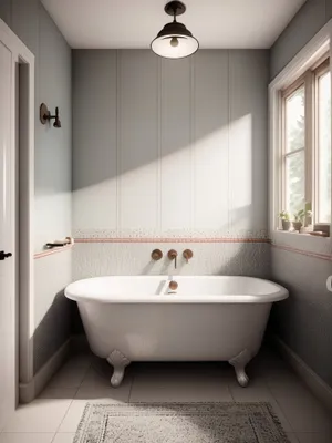 Modern Luxury Bathroom with Stylish Fixtures