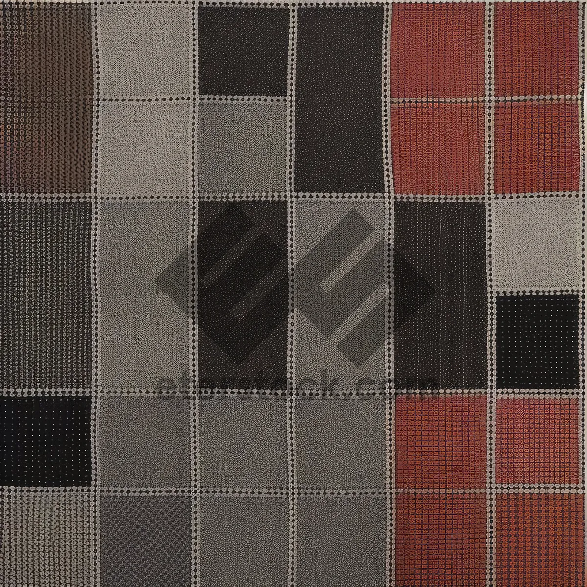 Picture of Geometric Modern Tartan Checkered Tile Pattern_Backdrop